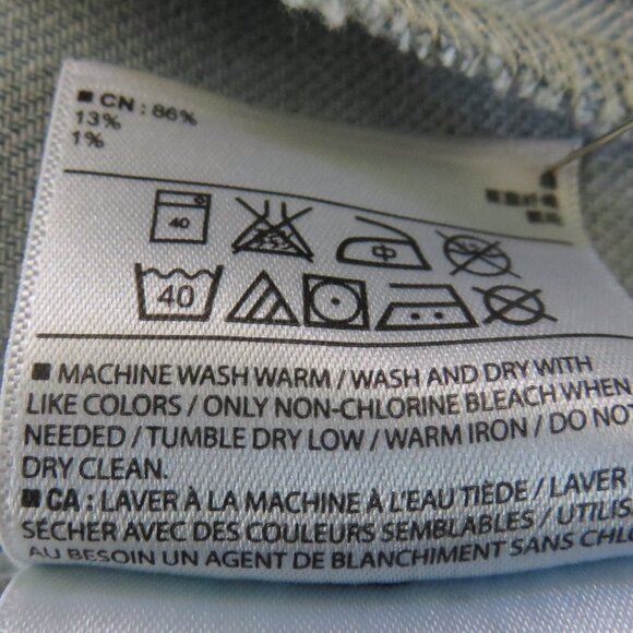 Light Blue Jean Vest Old Navy XS......................325 - Picture 10 of 11